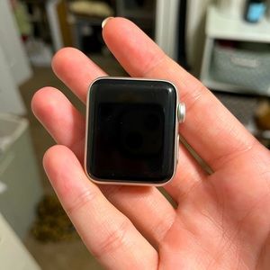 Series 3 silver 38mm Apple Watch